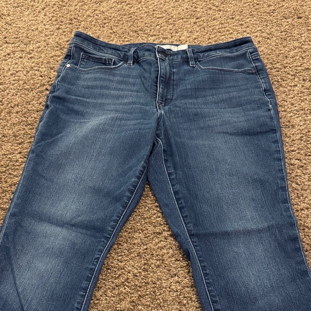 Athleta Dark Blue Straight Leg Women's Jeans